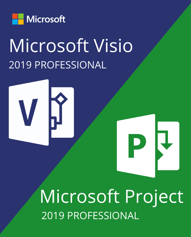 Project Professional + Visio Professional 2019 - Bundle