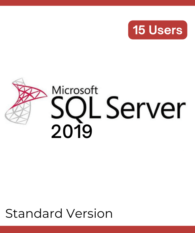 SQL Server 2019 Standard - 15 Users