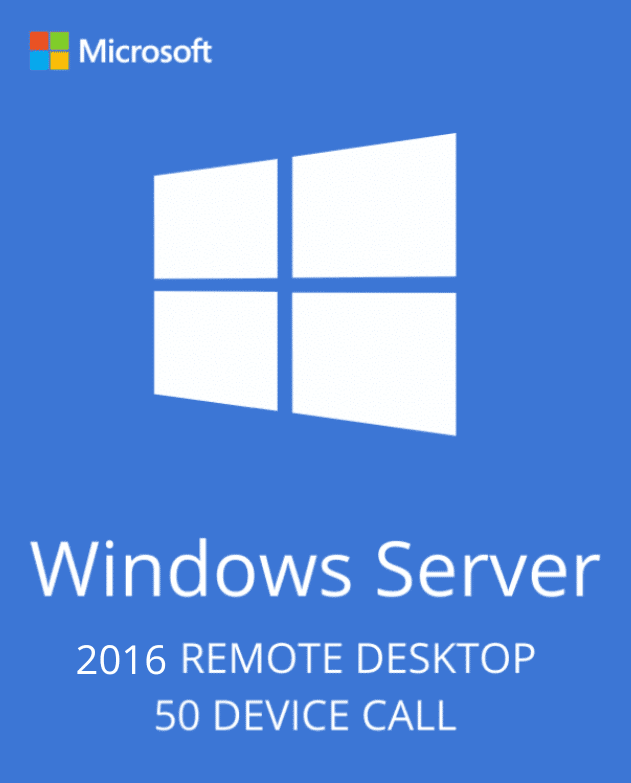 Windows Server 2016 Remote Desktop Services - 50 Device CALs