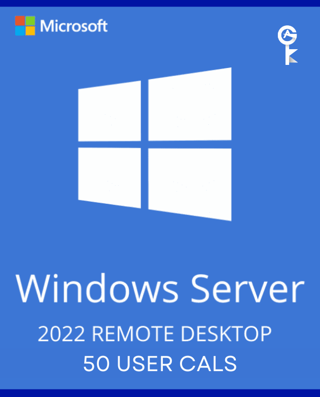 Windows Server 2022 Remote Desktop Services 50 User CALs